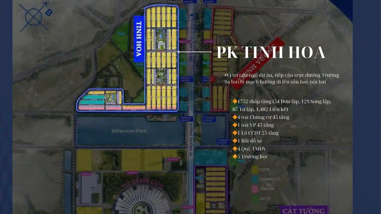 Phân khu Tinh Hoa Vinhomes Global Gate