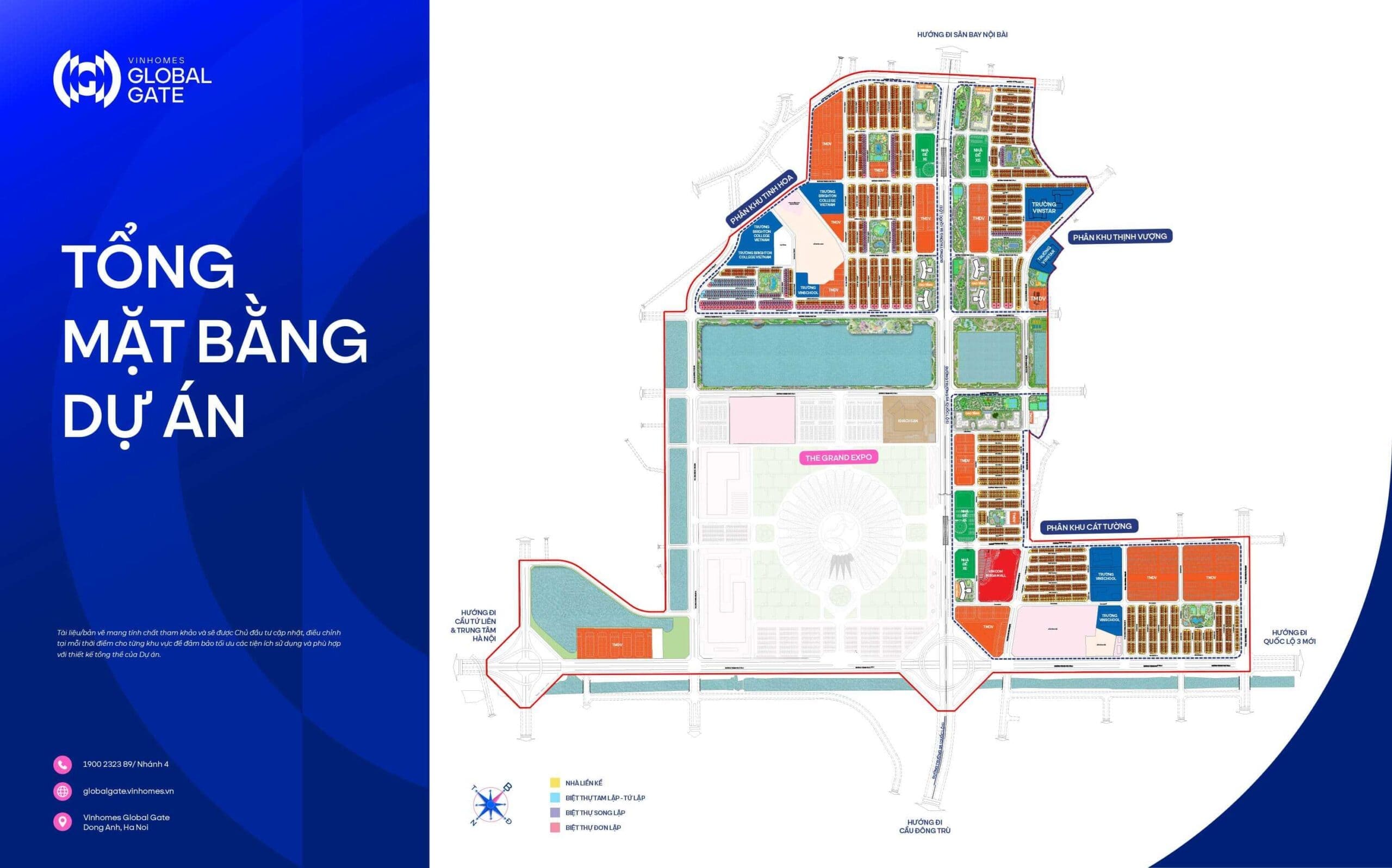 Tổng quan mặt bằng