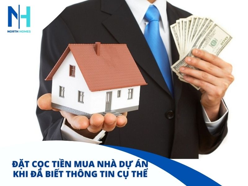 Đặt cọc tiền mua nhà dự án khi đã biết thông tin cụ thể