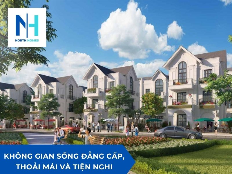 Không gian sống đẳng cấp, thoải mái và tiện nghi 