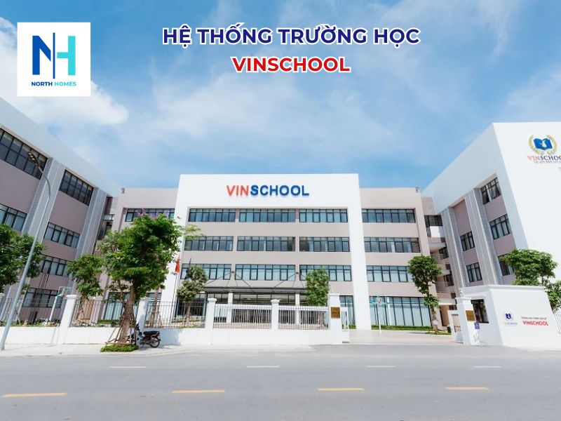 Tiện ích Vinhomes Cổ Loa nội khu - Trường học quốc tế liên cấp Vinschool