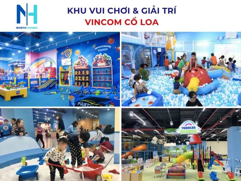 Hệ thống khu vui chơi và giải trí đa dạng