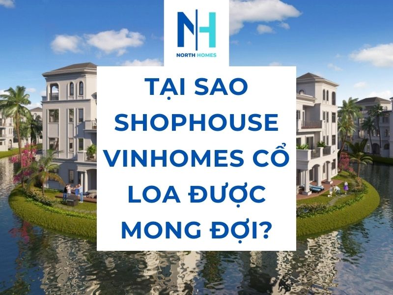 Tại Sao Shophouse Vinhomes Cổ Loa Được Mong Đợi?
