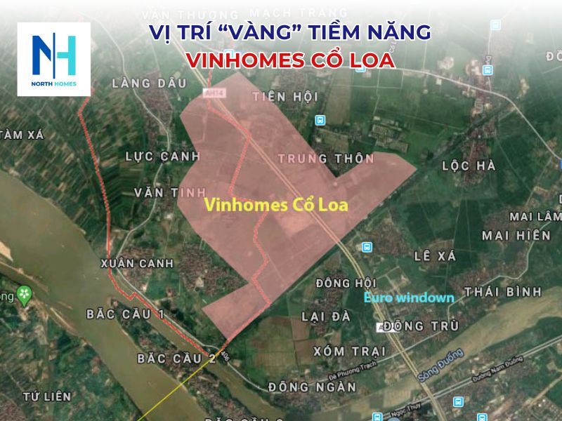 Vị trí địa lý "vàng" cho tiềm năng phát triển