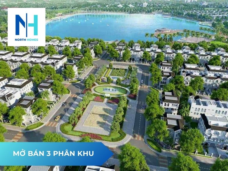 Vinhomes Cổ Loa mở bán những phân khu nào?