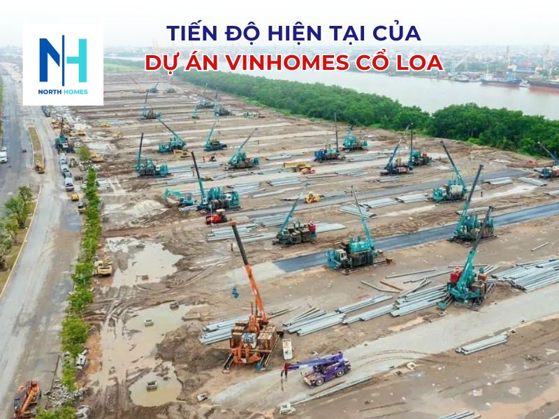 Tiến độ xây dựng hiện tại của dự án