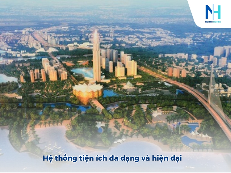 Tiện ích ngoại khu dự án vinhomes cổ loa