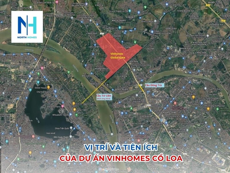 Vị trí và tiện ích của dự án Vinhomes Cổ Loa