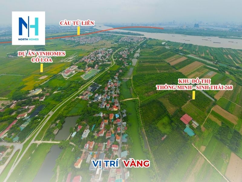 Vị trí vàng của Vinhomes Cổ Loa Đông Anh