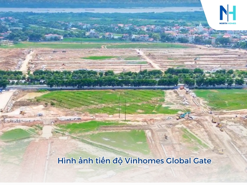 hình ảnh tiến độ Vinhomes Global Gate