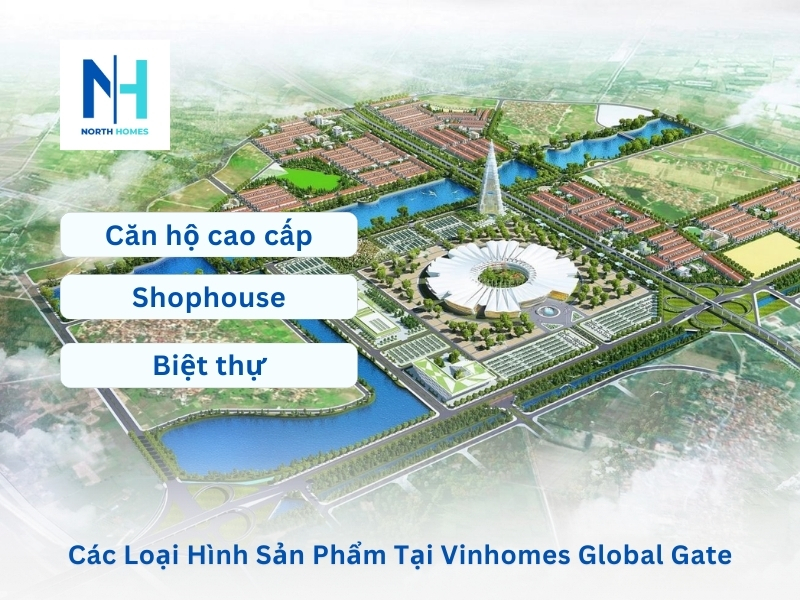 Các loại hình sản phẩm tại Vinhomes Global Gate