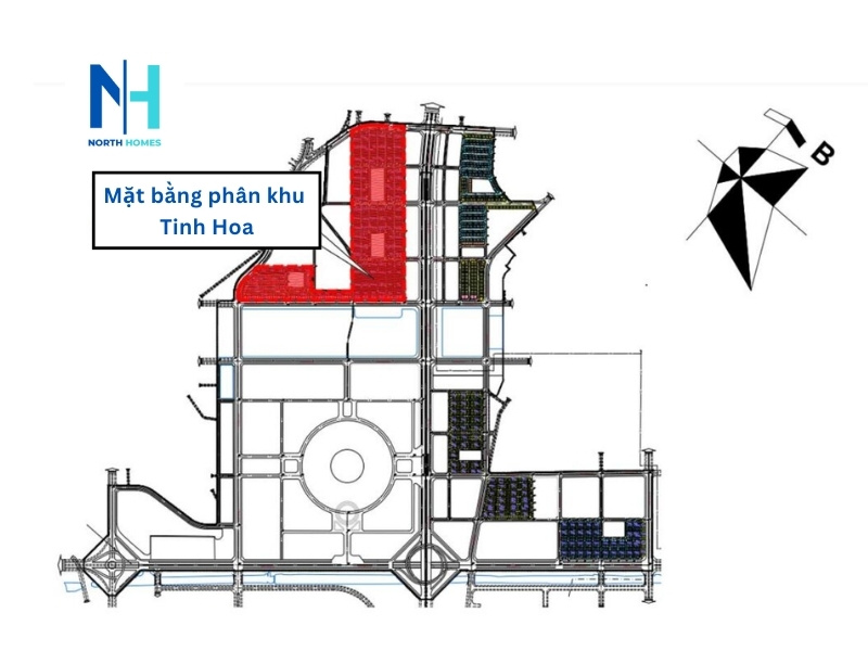 Mặt bằng phân khu Tinh Hoa