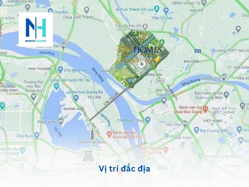 Vị trí đắc địa của Vinhomes Cổ Loa Global Gate