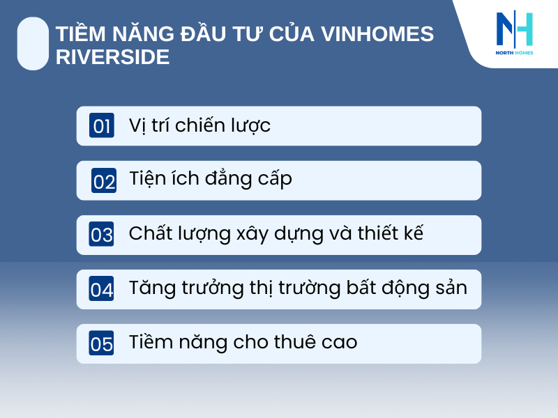 Tiềm năng đầu tư của Vinhomes Riverside