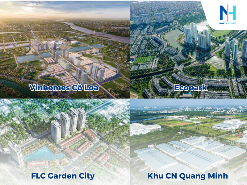 Dự án đất nổi bật tại Đông Anh