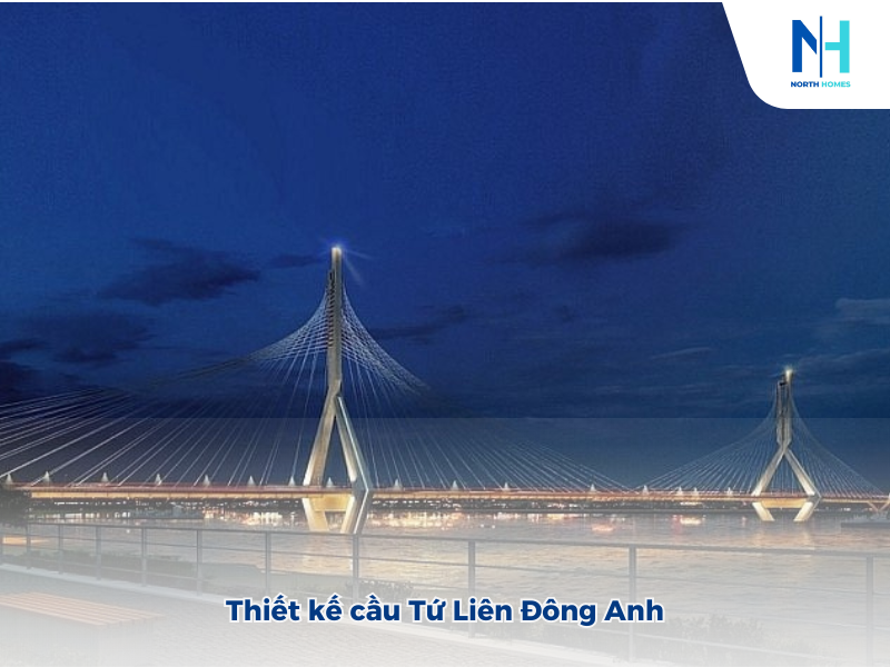 Thiết kế cầu Tứ Liên Đông Anh