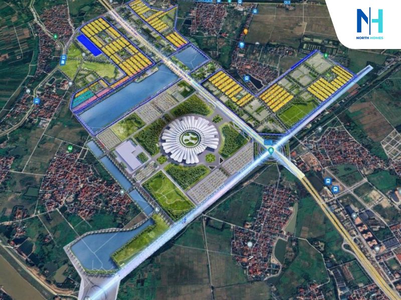 Vị trí dự án Vinhomes Cổ Loa Đông Anh Hà Nội