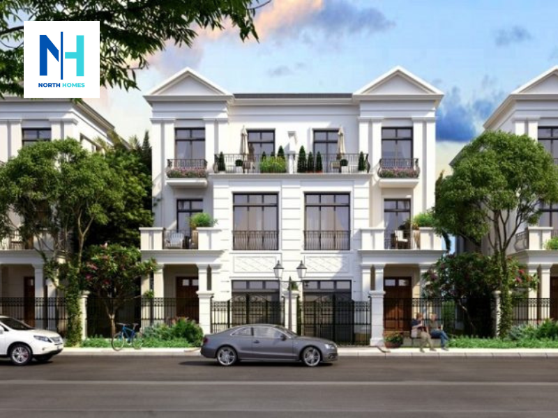 Thiết kế biệt thự song lập Vinhomes Cổ Loa