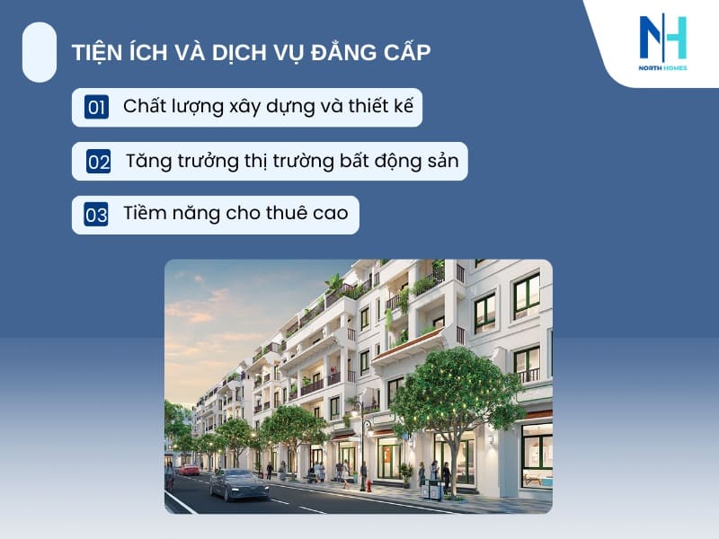Tiện ích và dịch vụ đẳng cấp 