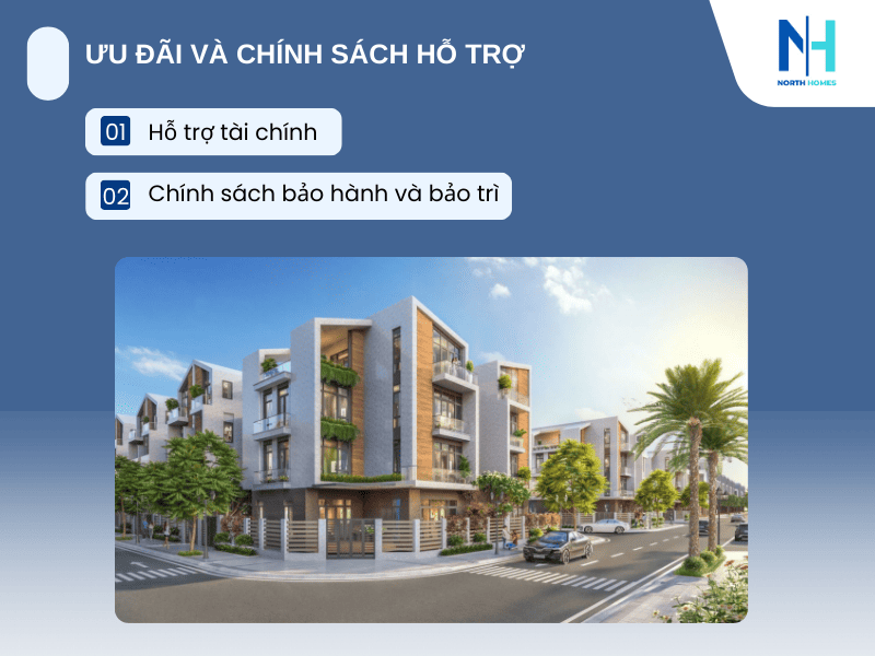 Ưu đãi và chính sách hỗ trợ