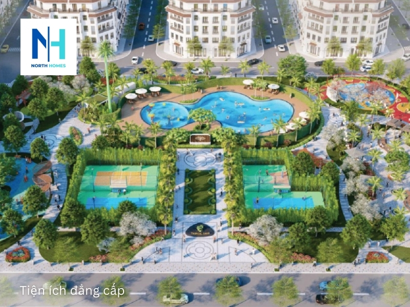 Tiện ích của biệt thự Phân khu Cát Tường