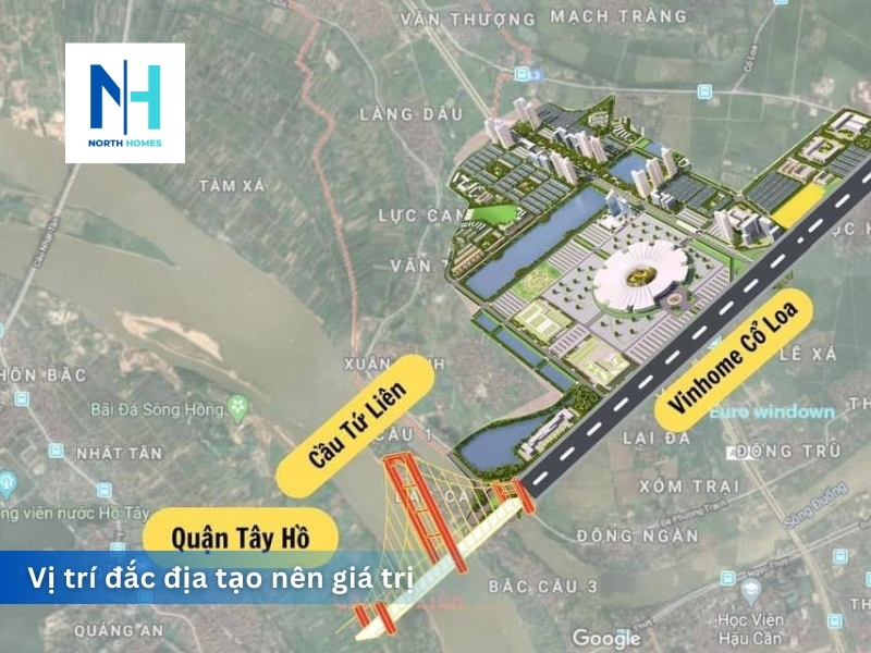 Vị trí đắc địa tạo nên giá trị