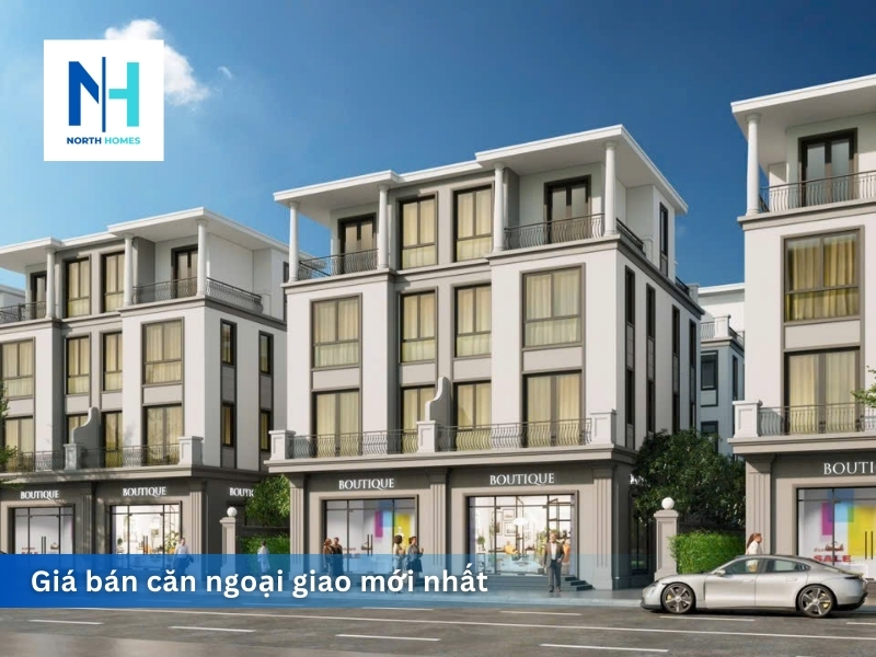 Giá bán căn ngoại giao mới nhất