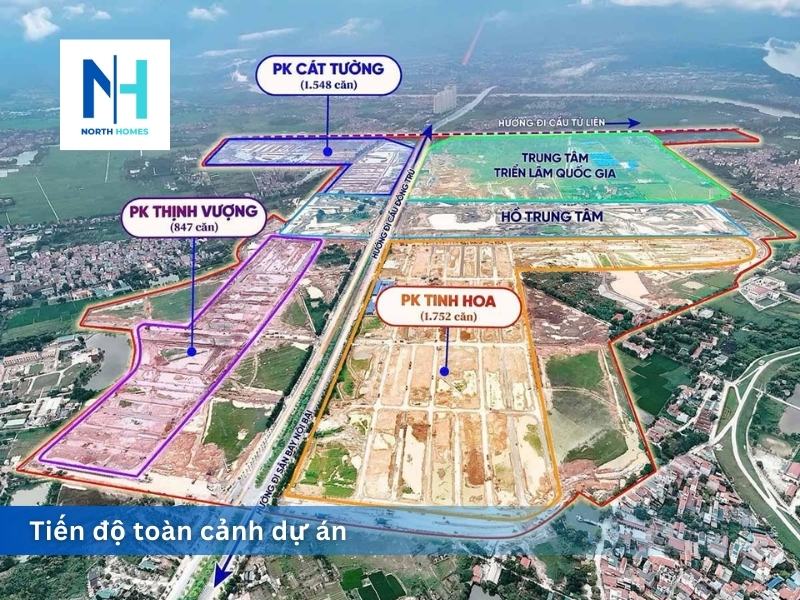 Tiến độ toàn cảnh dự án 