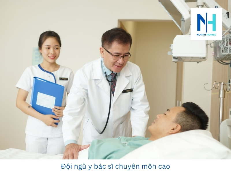 Đội ngũ y bác sĩ chuyên môn cao