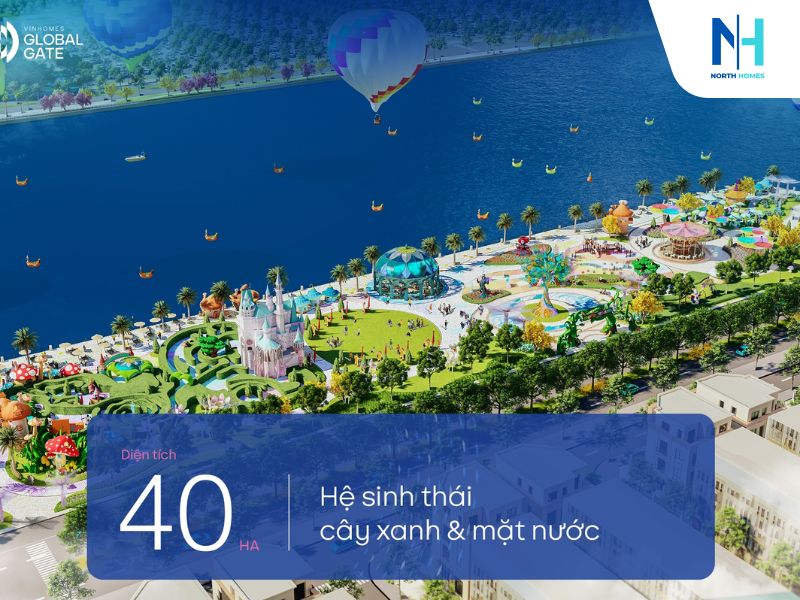 Hệ sinh thái cây xanh và mặt nước