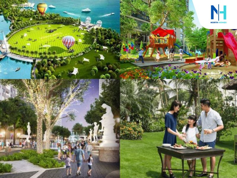 Tiện ích nội khu tại Vinhomes Global Gate