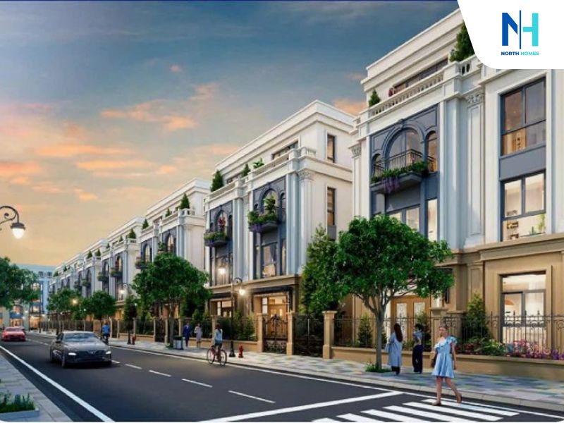 Nhà phố hướng Đông Bắc