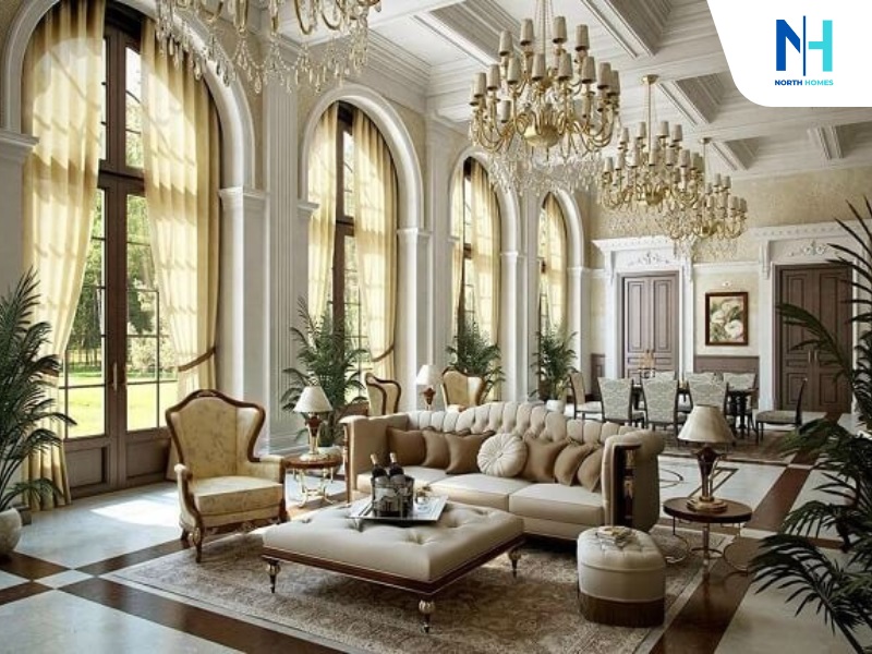 Thiết kế hiện đại xen lẫn cổ điển