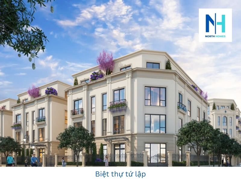 Biệt thự tứ lập