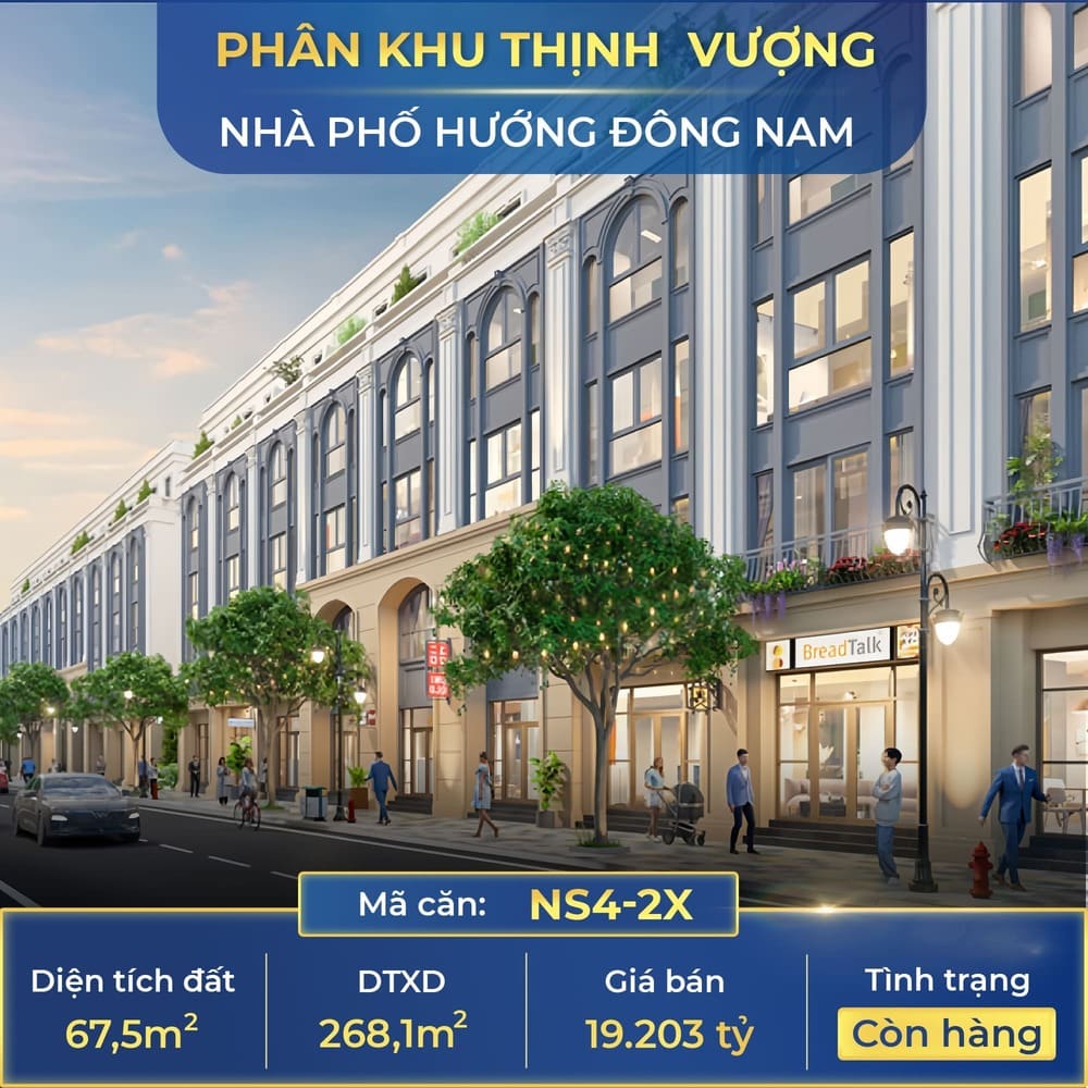 Nhà phố NS4-2X